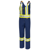 Pioneer 6615 Hi-Viz Navy Blue Safety Overall
